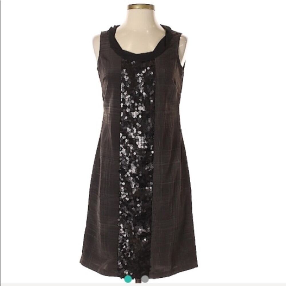 Simply Vera Vera Wang sequin plaid dress
